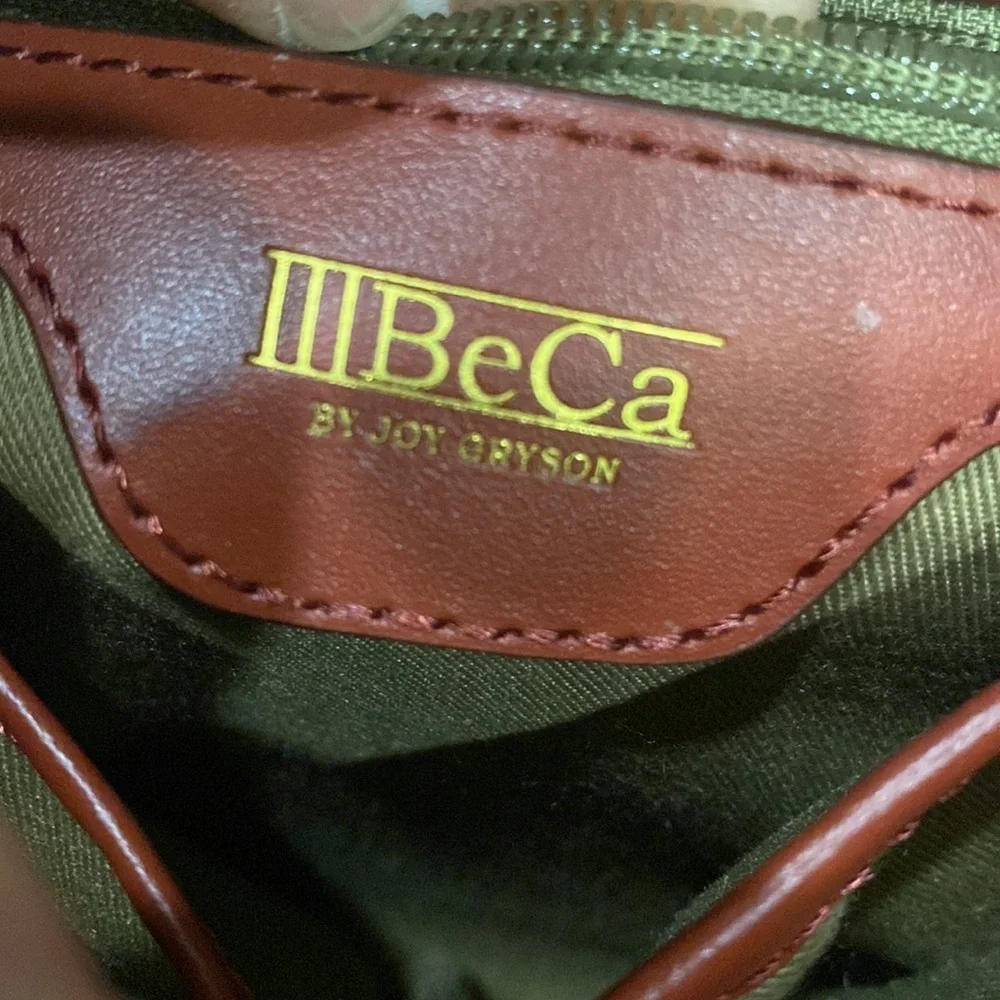 IIIBECA BY JOY GRYSON Murray St. Bag Red/Orange cross Body Bag purse - Picture 5 of 16